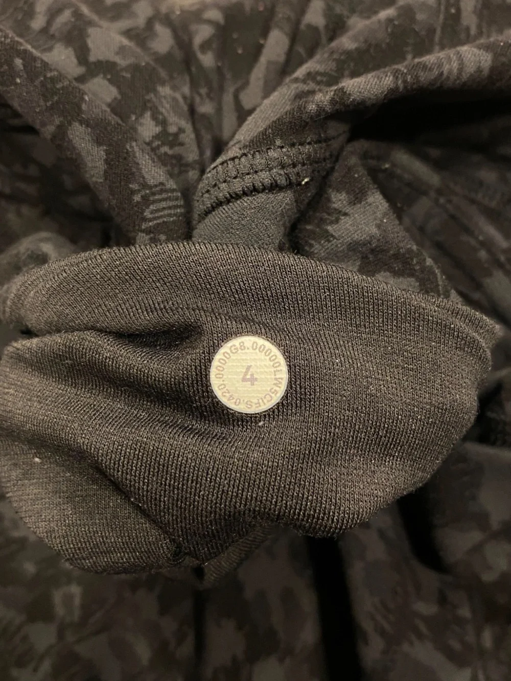 Lululemon Align Jogger Formation Camo Deep Coal Multi - Size 4